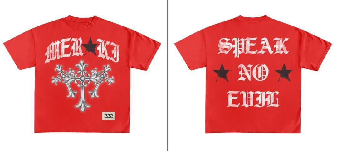 Speak No Evil (Red Graphic Tee)